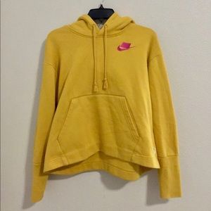 Mustard Yellow Nike Hoodie